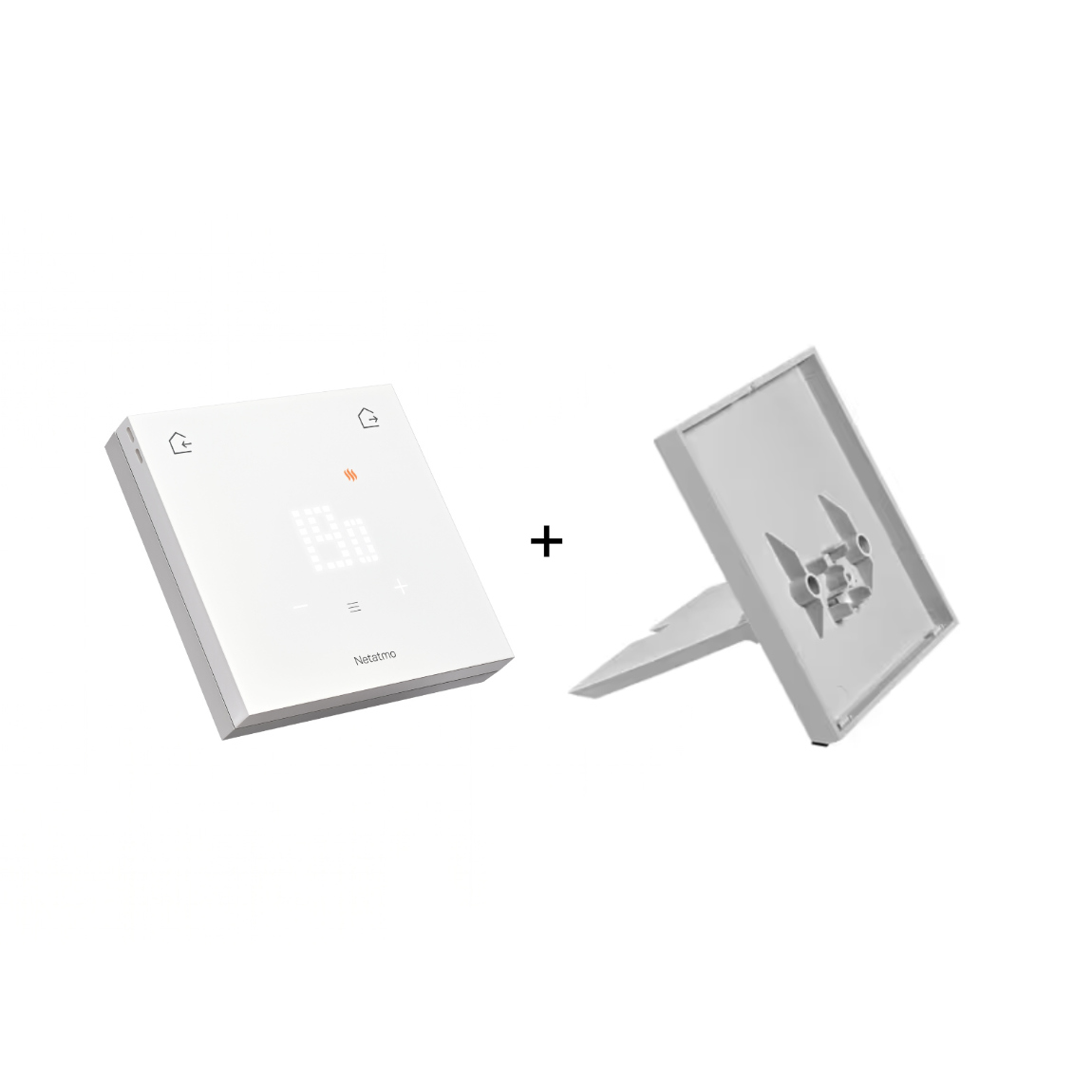 Netatmo Set - mit Thermostat Schnurlos Original + Stand-Halterung