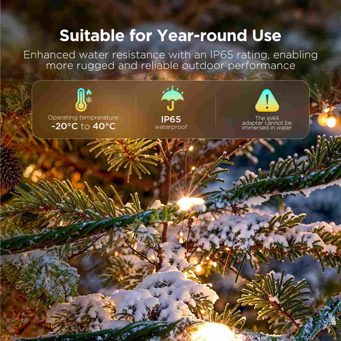 Thumbnail - Govee Lichterkette für Weihnachten 2S - 20m - 2er-Set