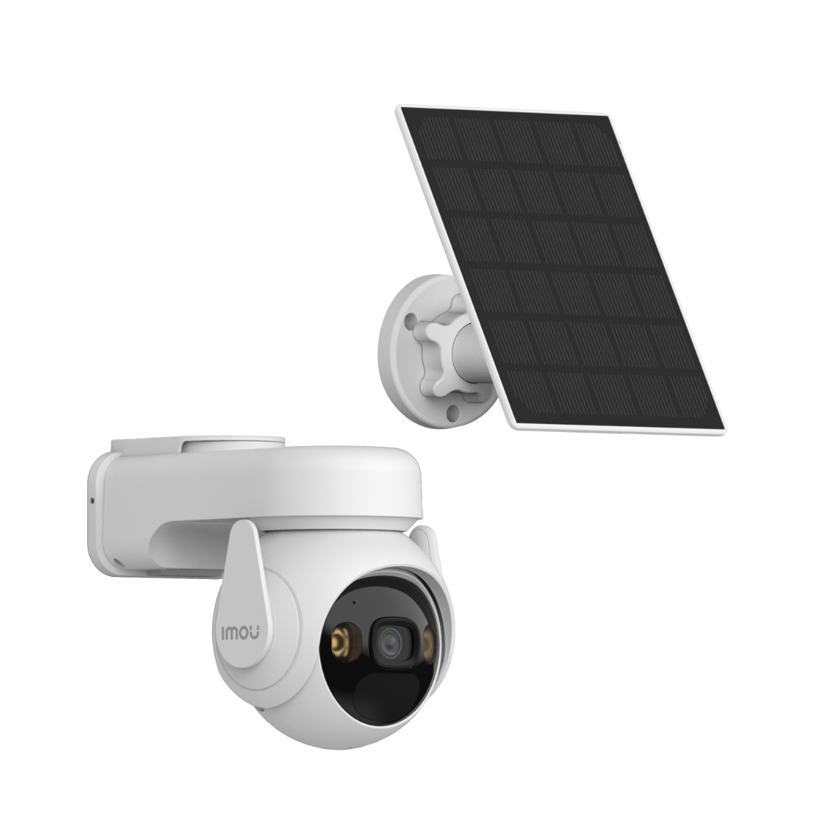 Thumbnail - Imou Cell PT Lite with Solar Panel - 2K WLAN-Akku-Außenkamera mit Schwenk-/Neigefunktion - 4er-Set