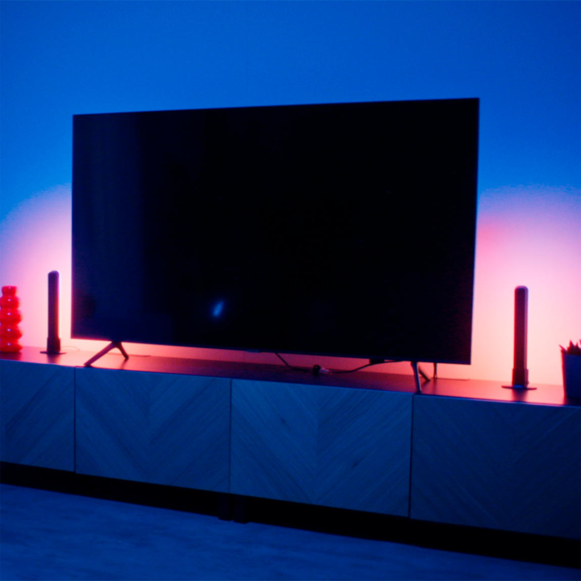Thumbnail - WiZ Gradient Light Bar - 2er-Set - Schwarz