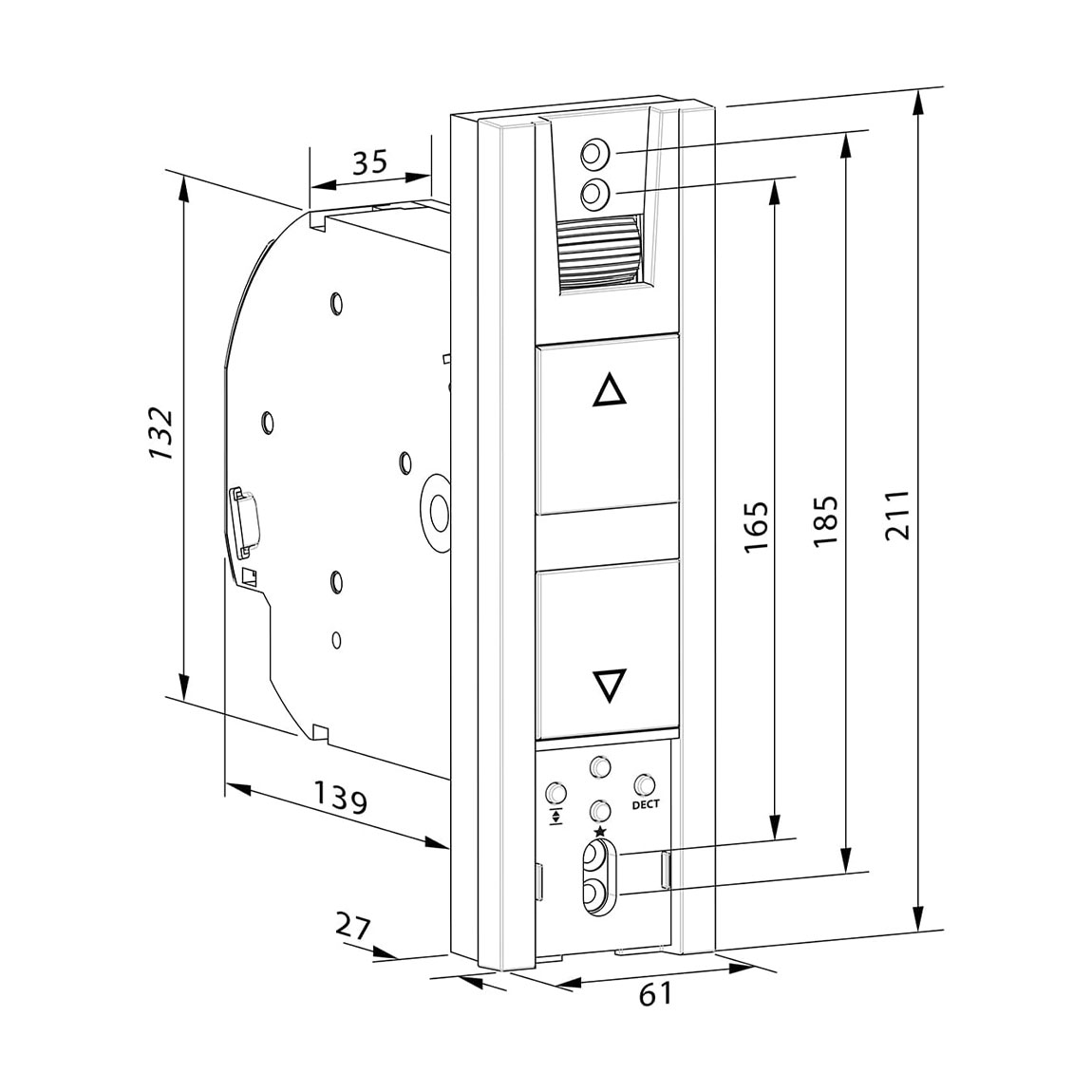 Thumbnail - HOMEPILOT Gurtwickler RolloTron pure DECT 2er-Set