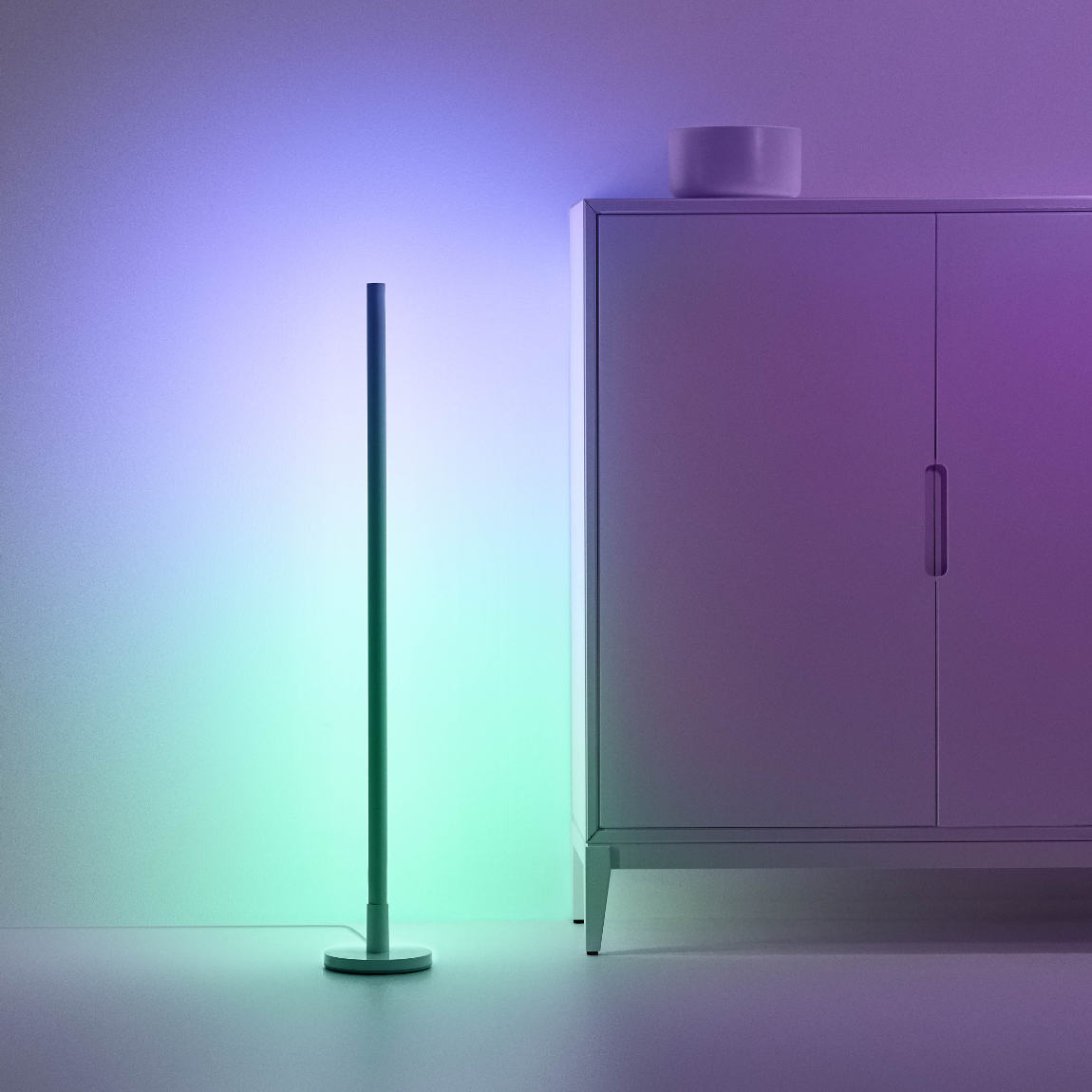 Thumbnail - WiZ Pole Stehleuchte Tunable White & Color 1080lm Einzelpack + Light Bar