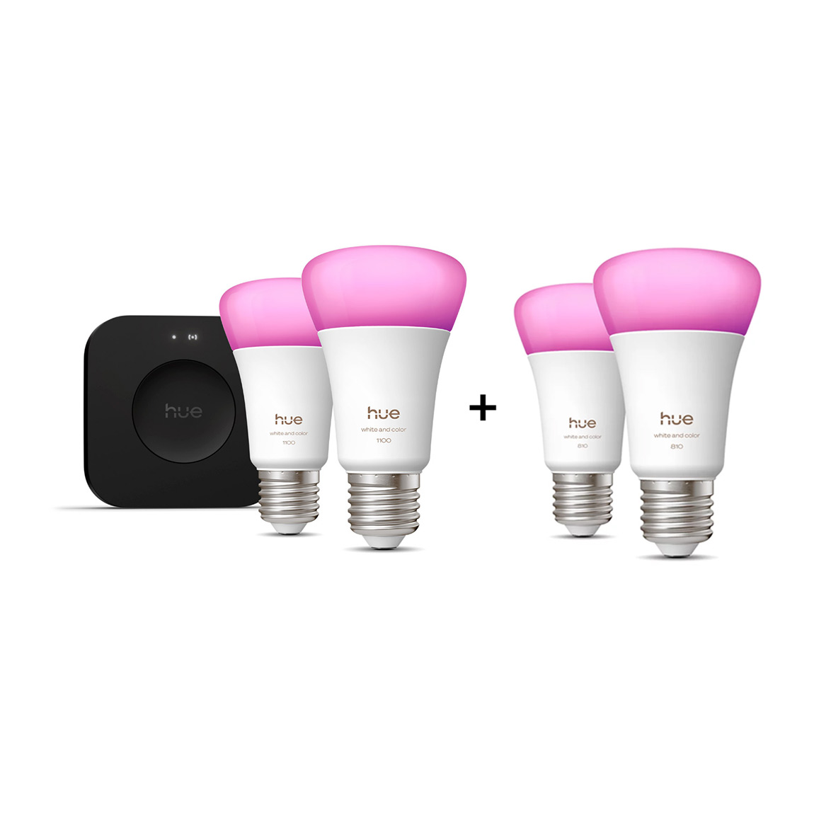 Philips Hue White & Color Ambiance Starter-Set: 2 Farbfähige E27-Smart-Lampen + Bridge Pro - Image 7