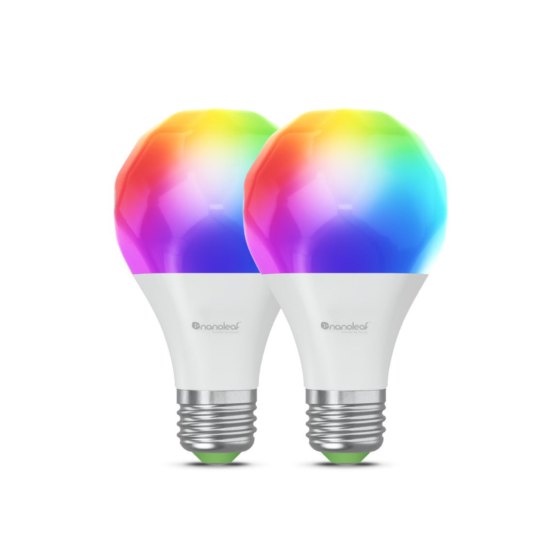 Nanoleaf Essentials Matter WLAN Smart Bulb E27 - 2er-Set - Weiß