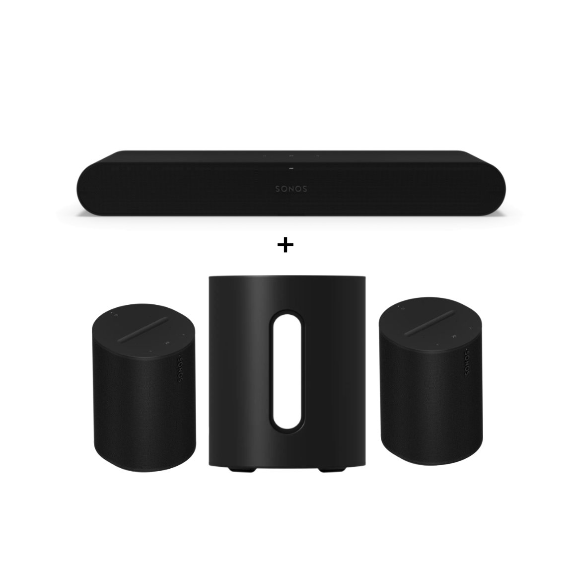 Sonos Stereo Set - mit 2x Era 100 - Weiß