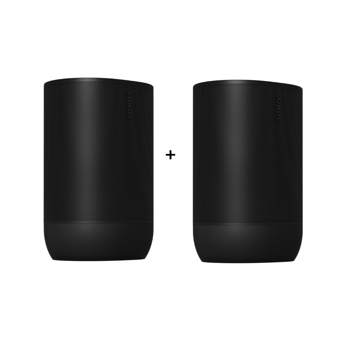 Sonos Stereo-Set - mit 2 Move 2 - Schwarz