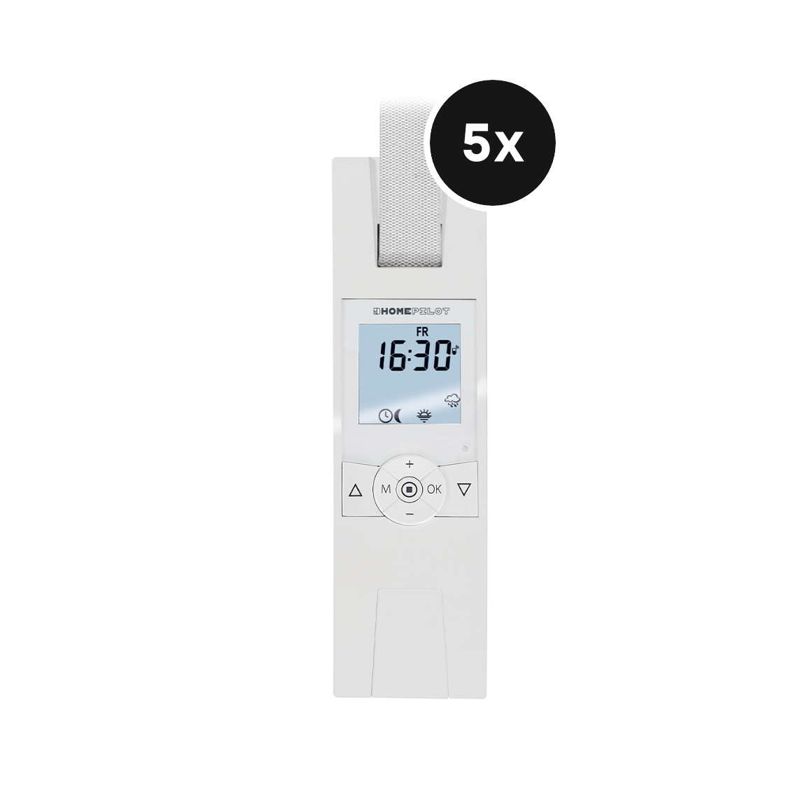 HOMEPILOT Gurtwickler RolloTron premium smart - 5er-Set