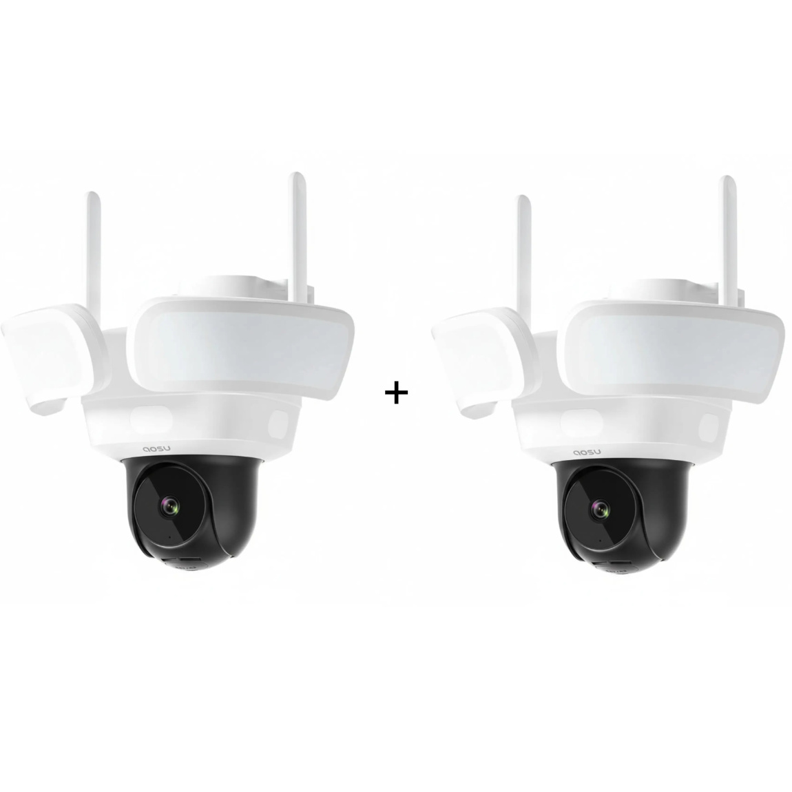 aosu FloodlightCam Pro - 2er-Set