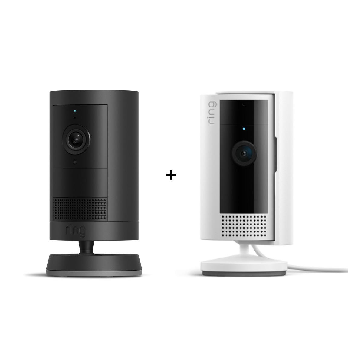 Ring Outdoor Cam Plus - Battery + Pan-Tilt Indoor Camera - Schwenk-Neige-Kamera