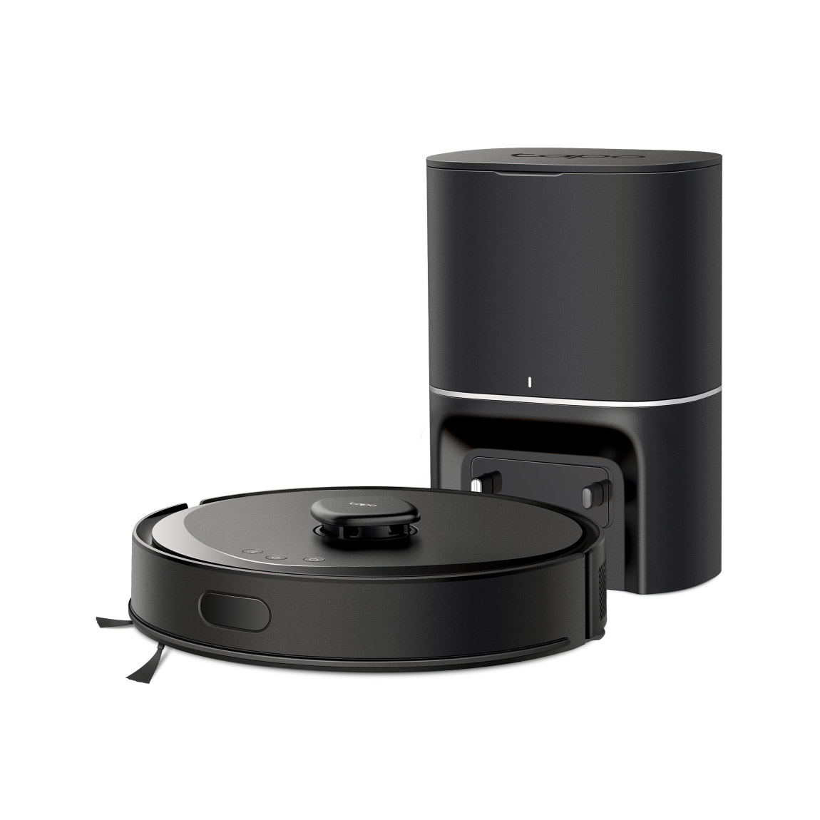 TP-Link Tapo RV30 Max Plus - Saug- & Wischroboter mit automatischer Absaugstation - Schwarz