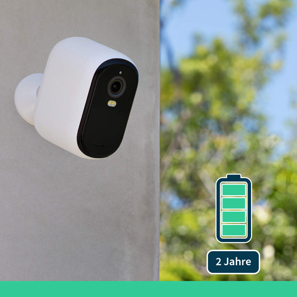 Thumbnail - Arlo Essential 2 XL 2K Außenkamera - 2er-Set - Weiß