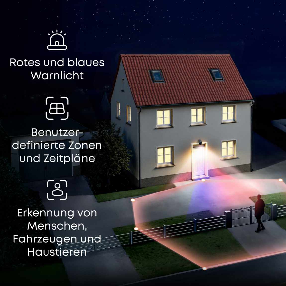 Thumbnail - eufy PoE NVR Security System E40 - Kamera-Überwachungssystem - Weiß