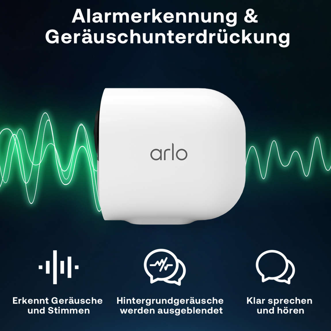 Thumbnail - Arlo Ultra 2 Außenkamera - 2er-Set - Schwarz