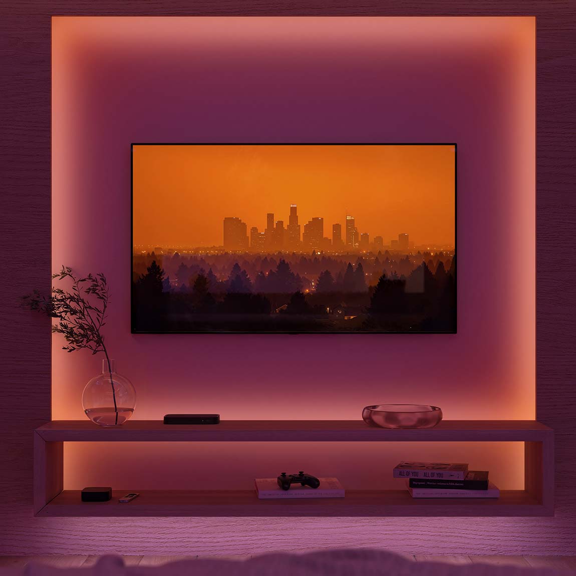 Thumbnail - Philips Hue Flux Gradient Lightstrip - 3m - 2er-Set