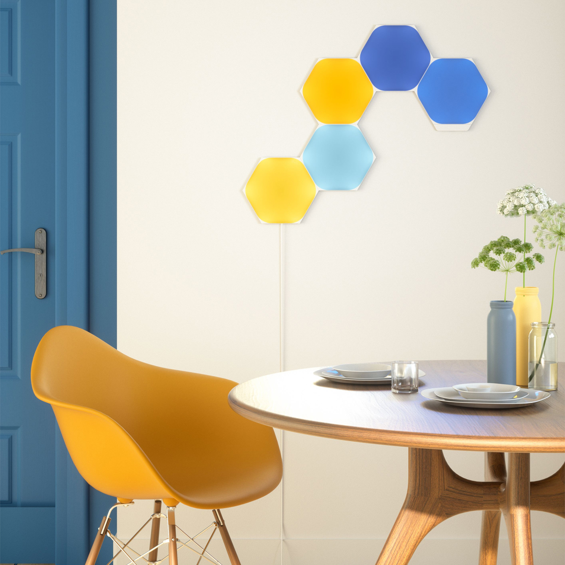 Thumbnail - Nanoleaf Shapes Hexagons Expansion Pack 3er-Pack - Weiß