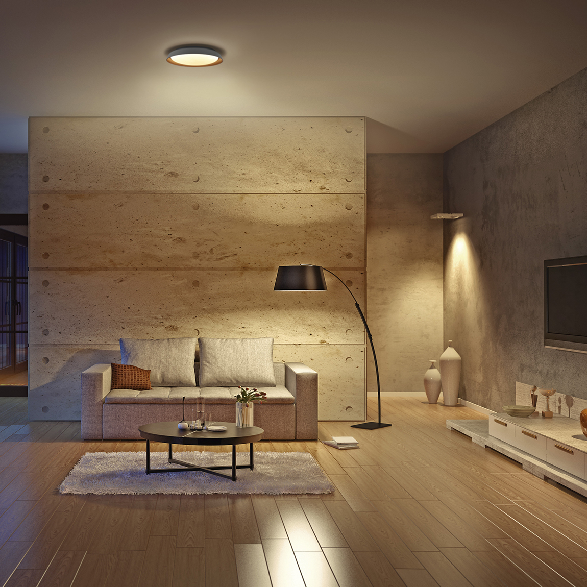 Thumbnail - Ledvance SMART+ Ceiling Plate CCT - grau