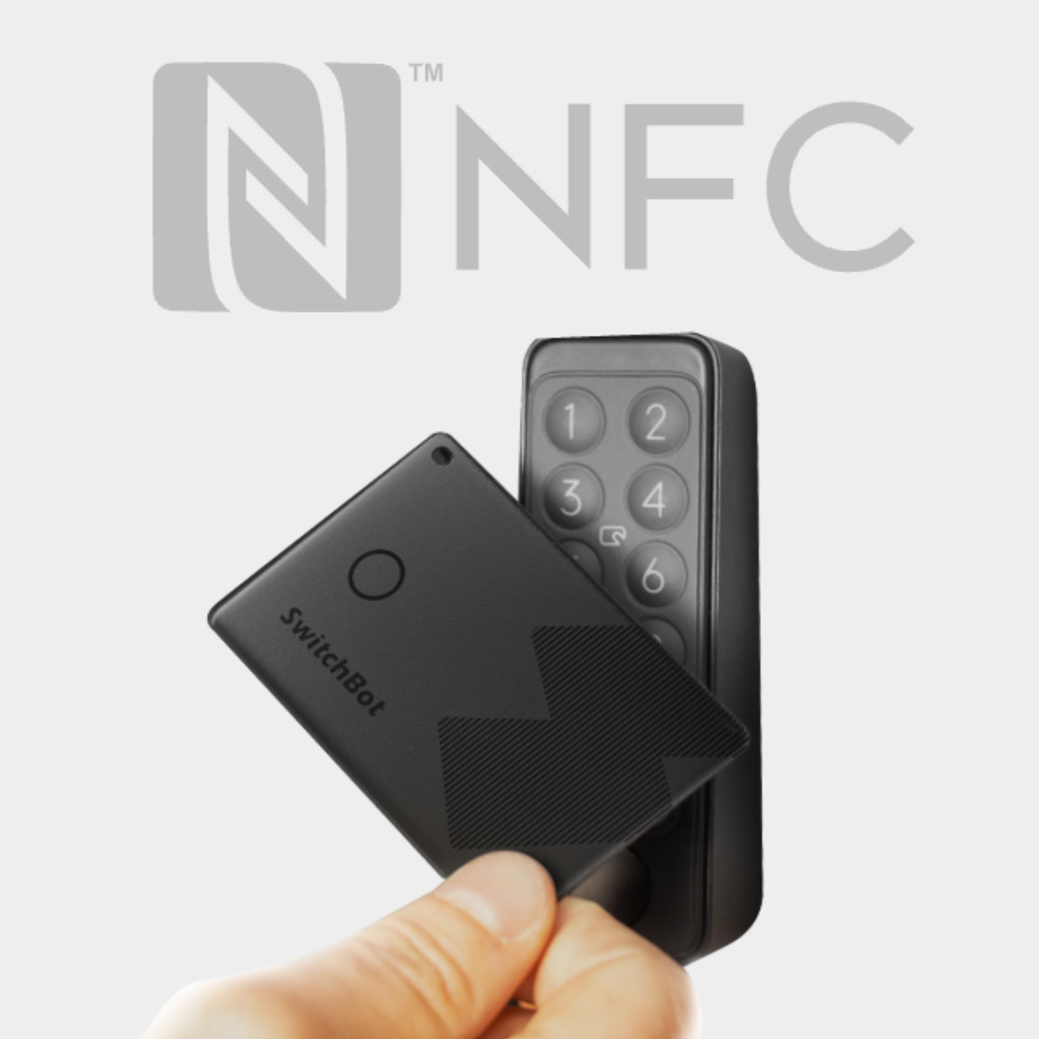 SwitchBot Smart Lock Ultra + Hub Mini Matter + Keypad Vision + NFC-Tracker