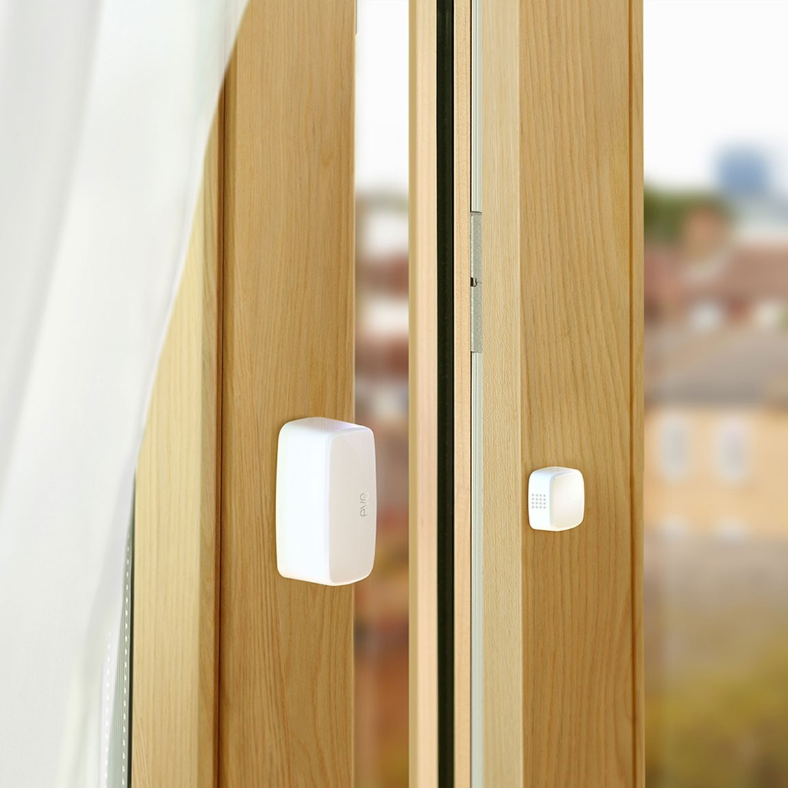 Eve Door & Window Matter 4er-Set - kabelloser Tür-/Fensterkontaktsensor