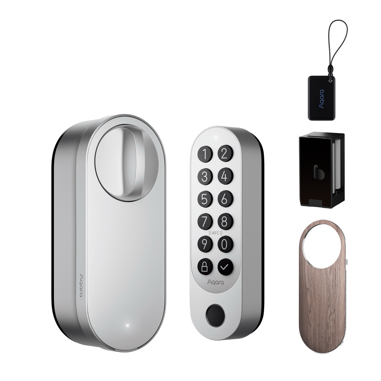 Aqara Smart Lock U200 Kit + tink Basics White & Color E27 Bulb - Matter