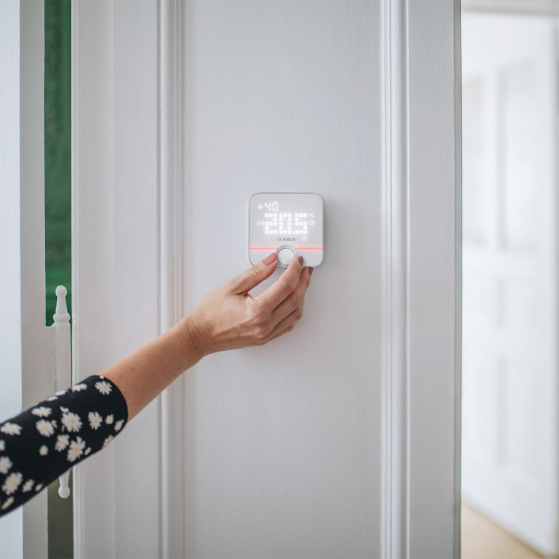 Bosch Smart Home Raumthermostat II 230 V - 8er-Set - für Fußbodenheizungen