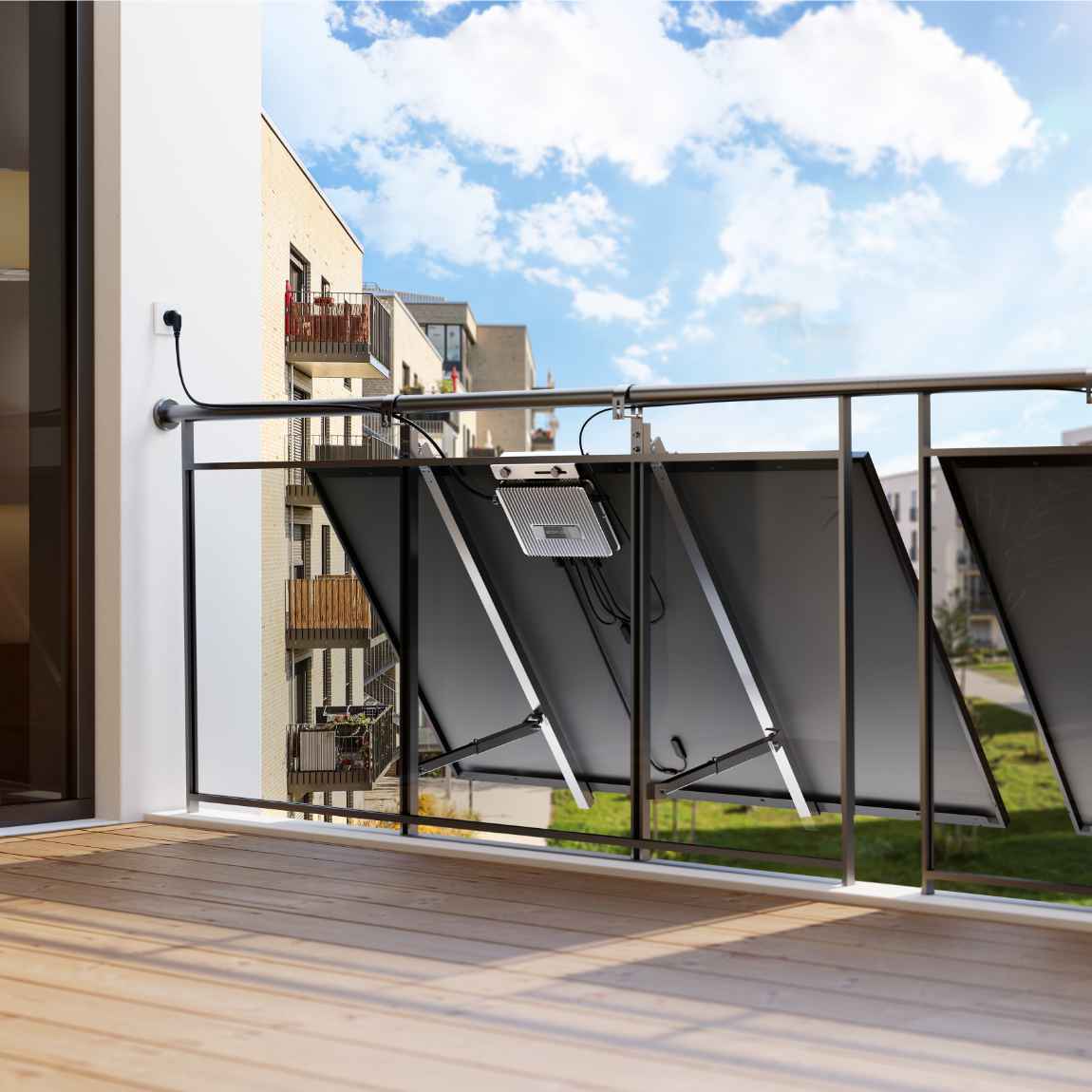 EcoFlow Erweiterungs-Set - Rigid Solar Panel 2x 520W mit STREAM Wechselrichter (0% MwSt. für PV)