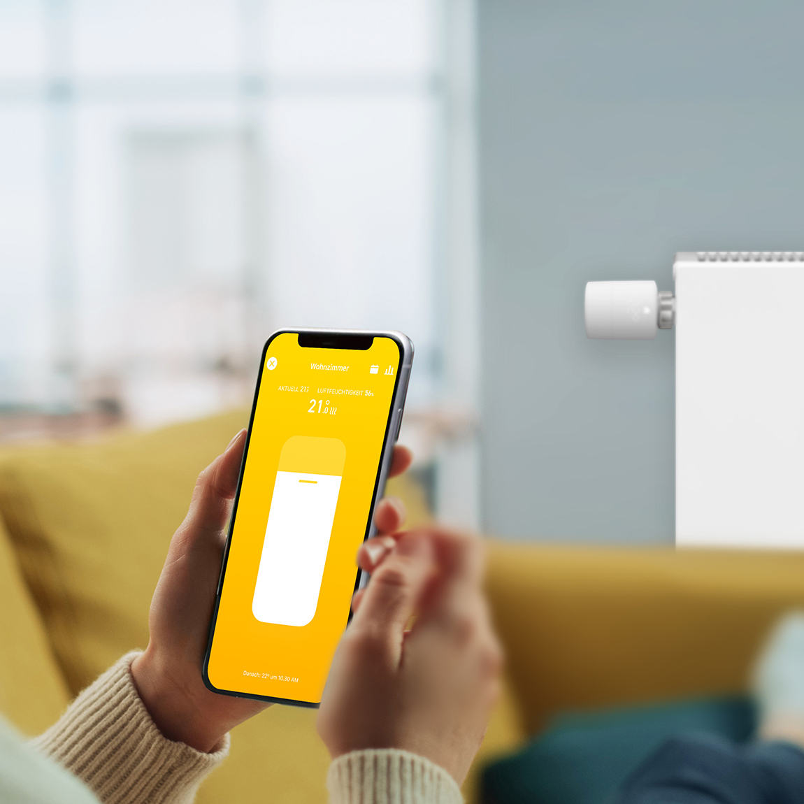 tado° V3+ Smartes Heizkörper-Thermostat - 4er-Set - Weiß