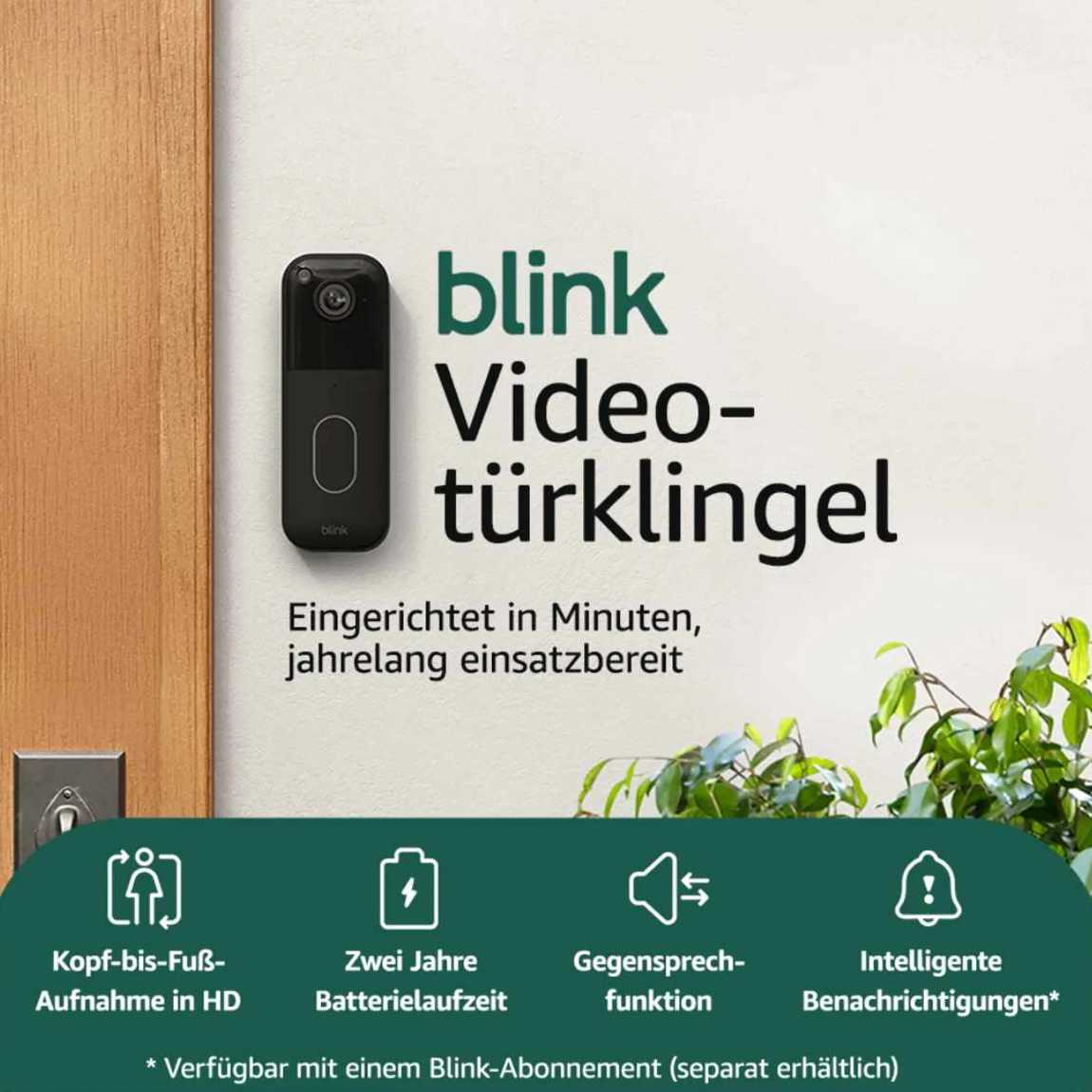 Thumbnail - Blink Outdoor 4 - 3-Kamera System + Video Doorbell 2