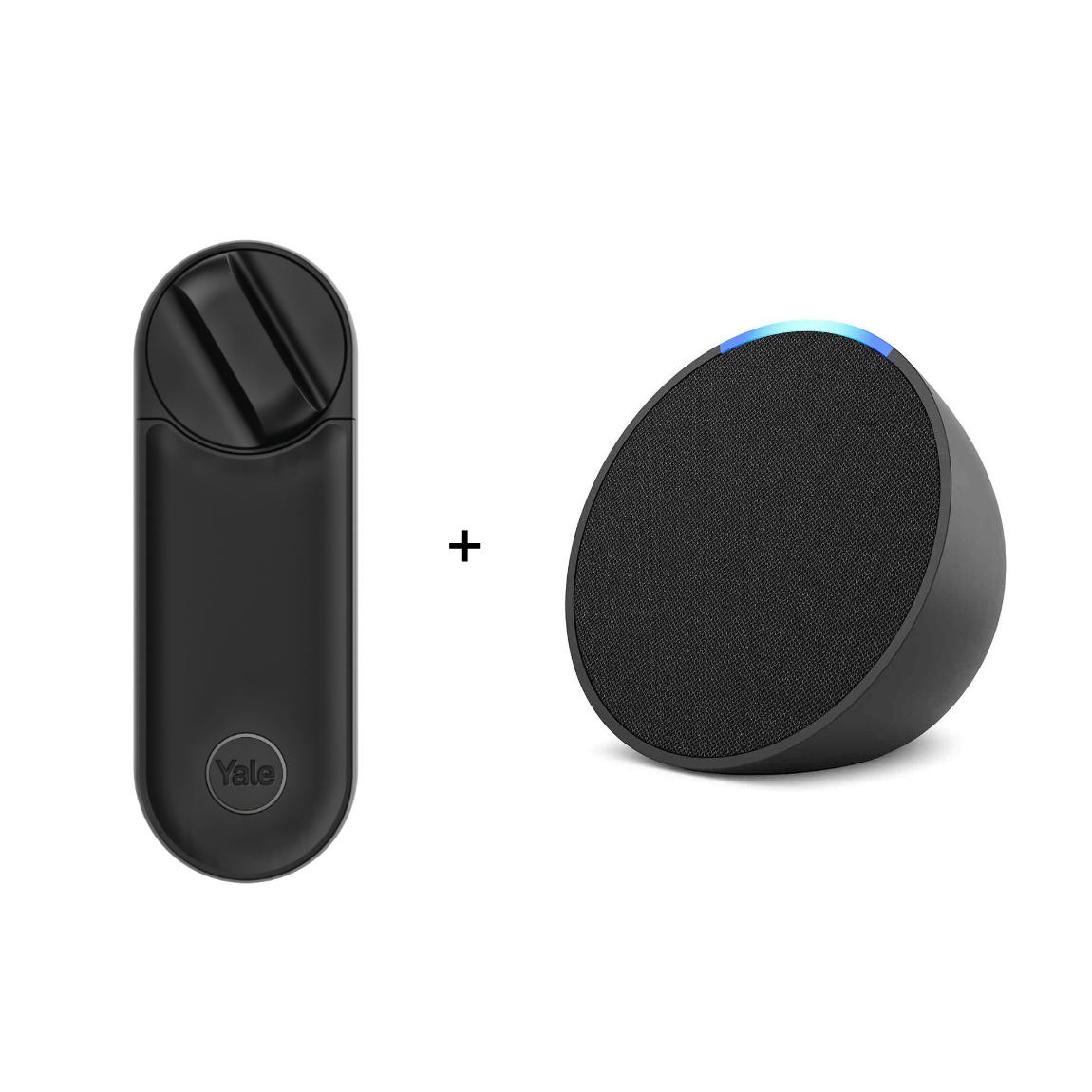 Yale Linus L2 Smart Lock + Amazon Echo Pop - Neueste Generation