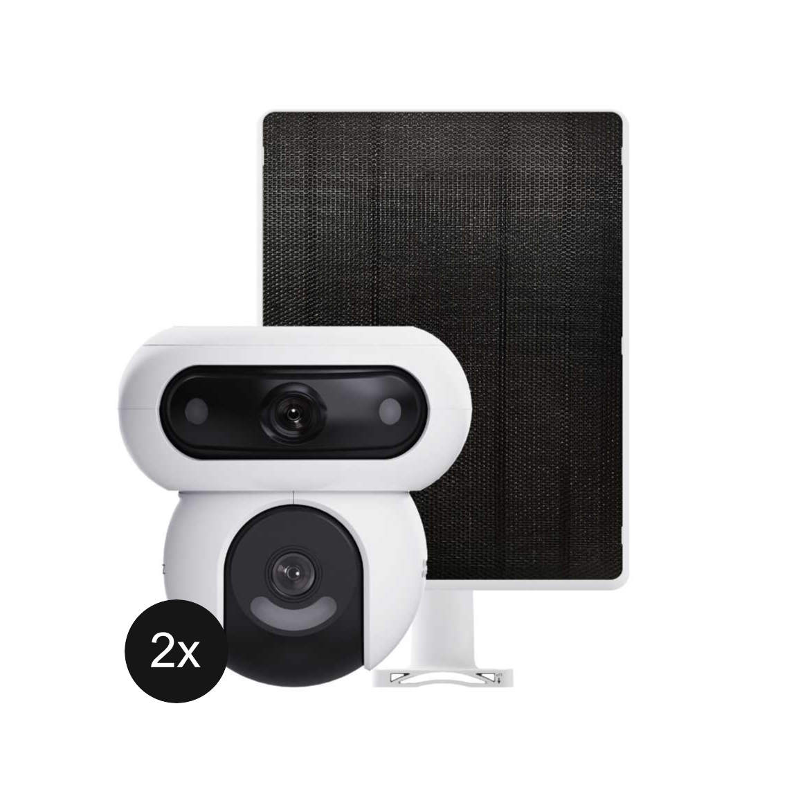 EZVIZ HB90 Dual-Kamera + Solarpanel - 8W - 2er Set