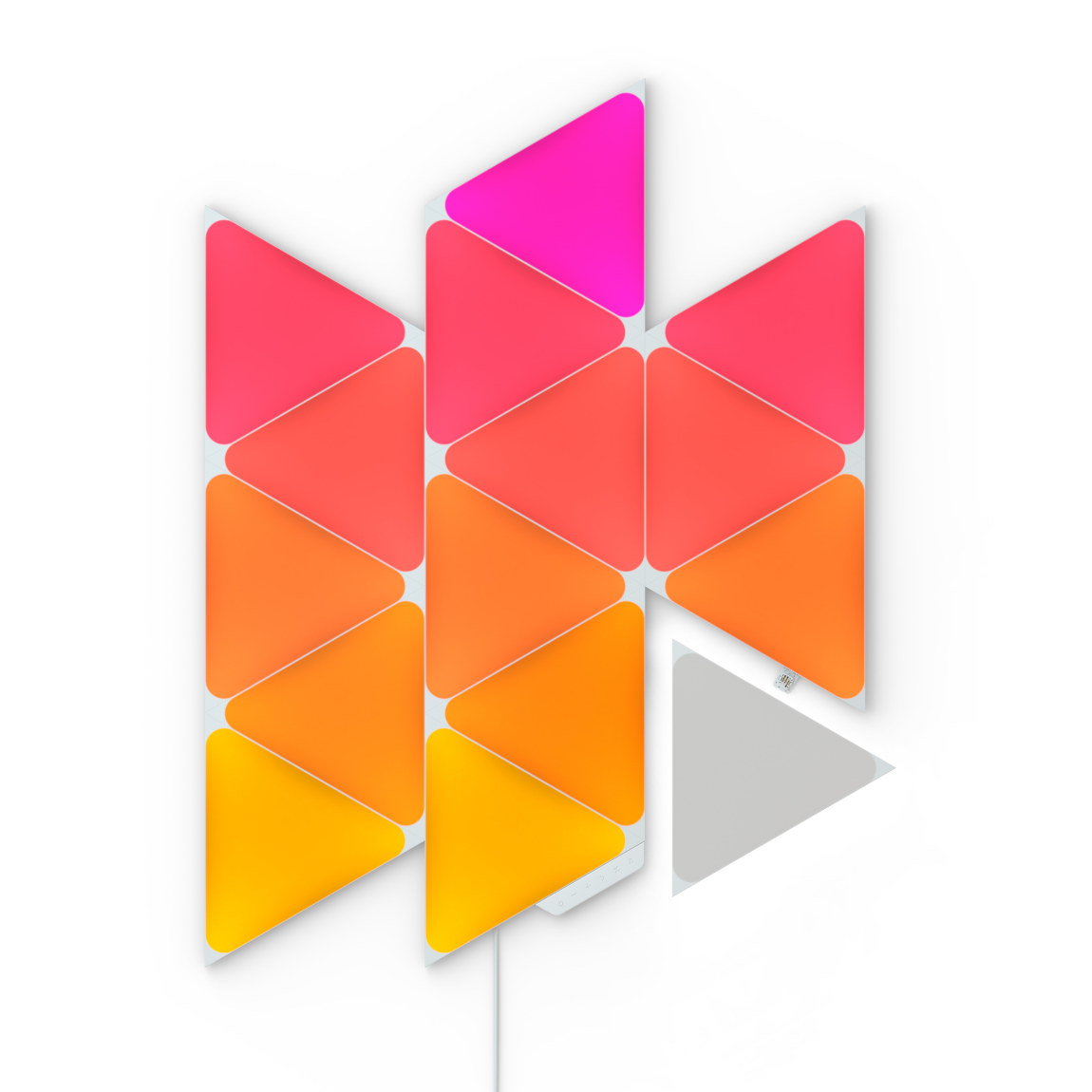 Nanoleaf Shapes Triangles Starter-Set - 15er-Set- Weiß