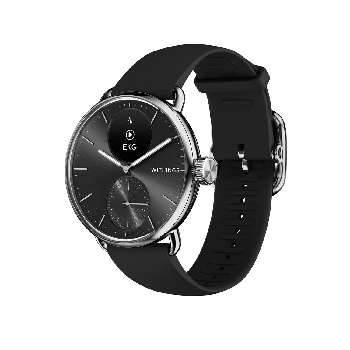 Withings Scanwatch 2 - Hybrid Smartwatch mit &Uuml;berwachung der Herzgesundheit
