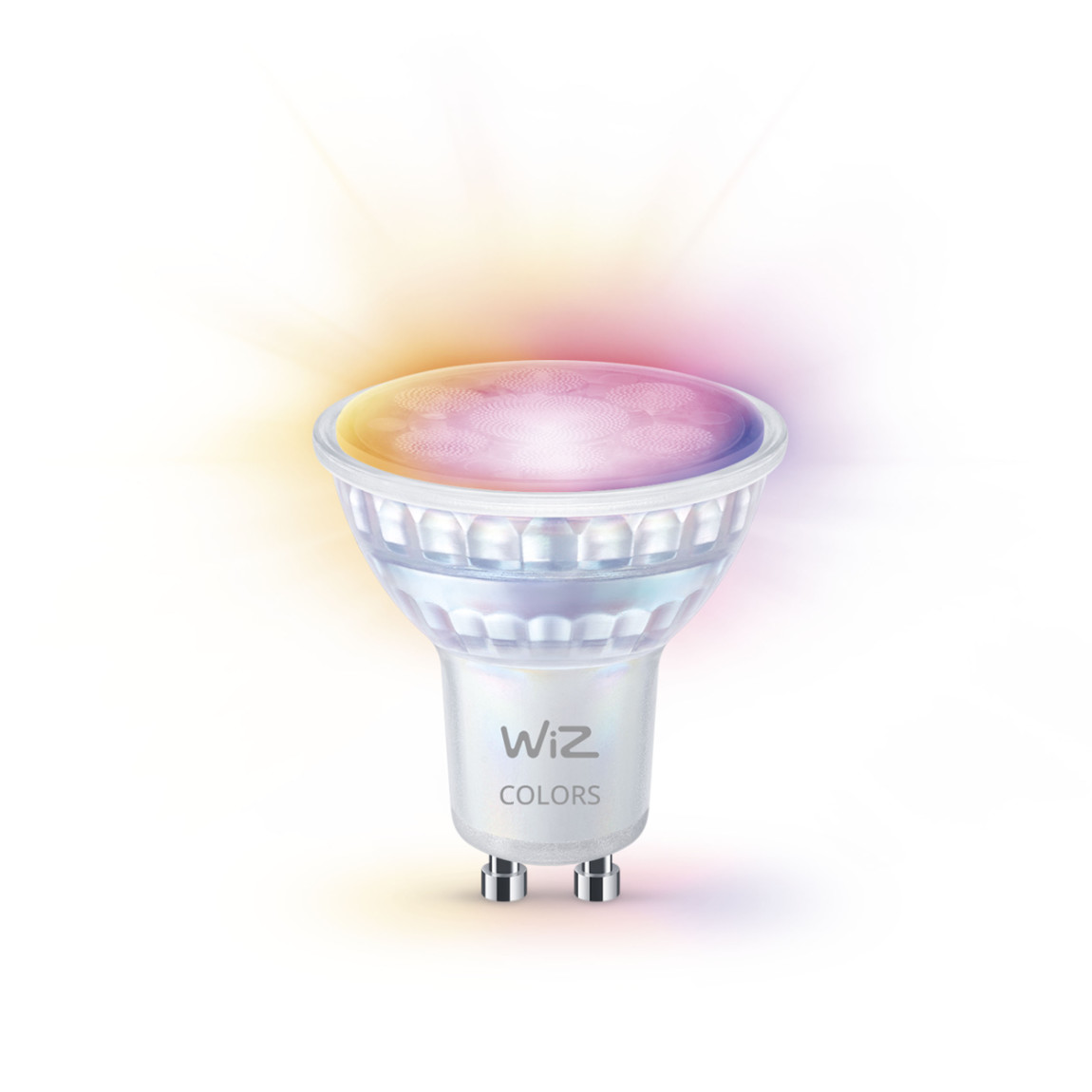 WiZ Tunable White & Color 60W - GU10 Spot mit Glaslinse - Weiß