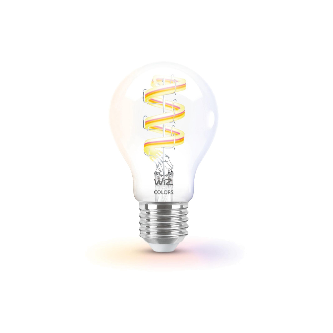 WiZ Tunable White & Color E27 A60 40W - Smarte Filament Lampe - Weiß
