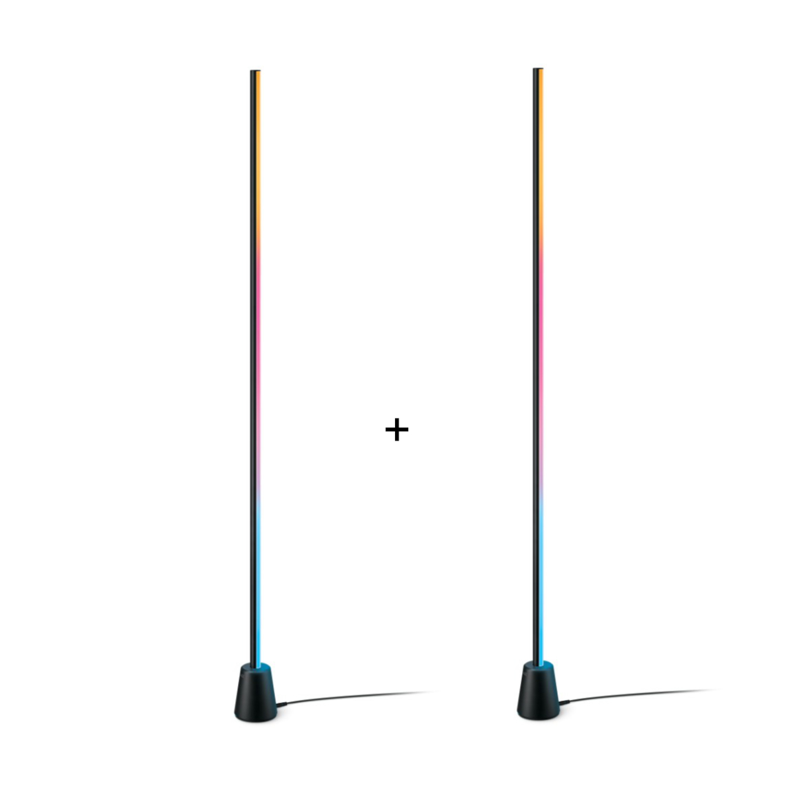 WiZ Gradient Floor Light - Stehleuchte - 2er-Set