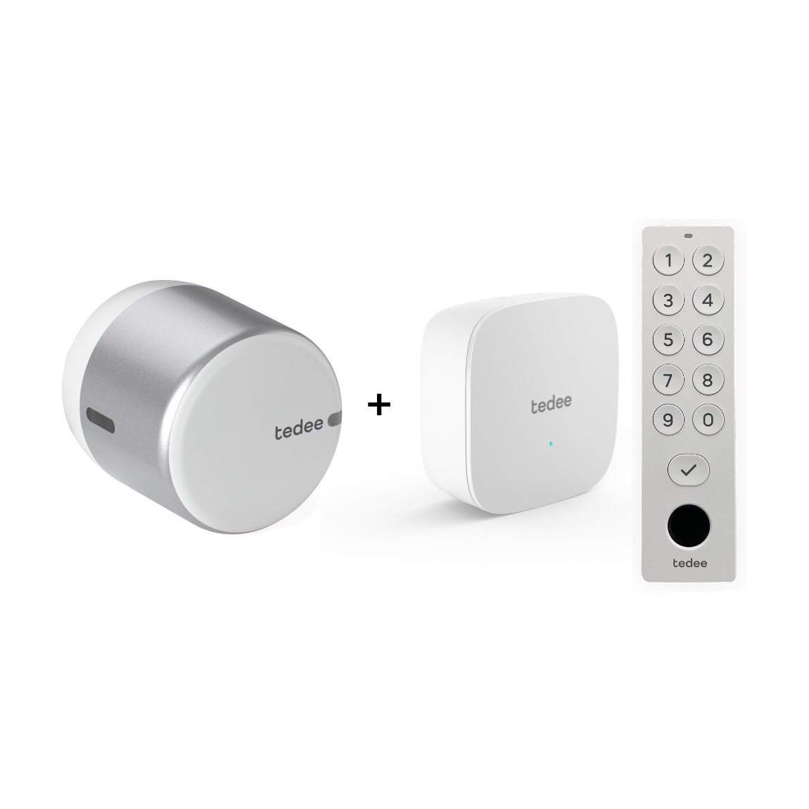 tedee Lock GO 2 + Bridge + Keypad Pro