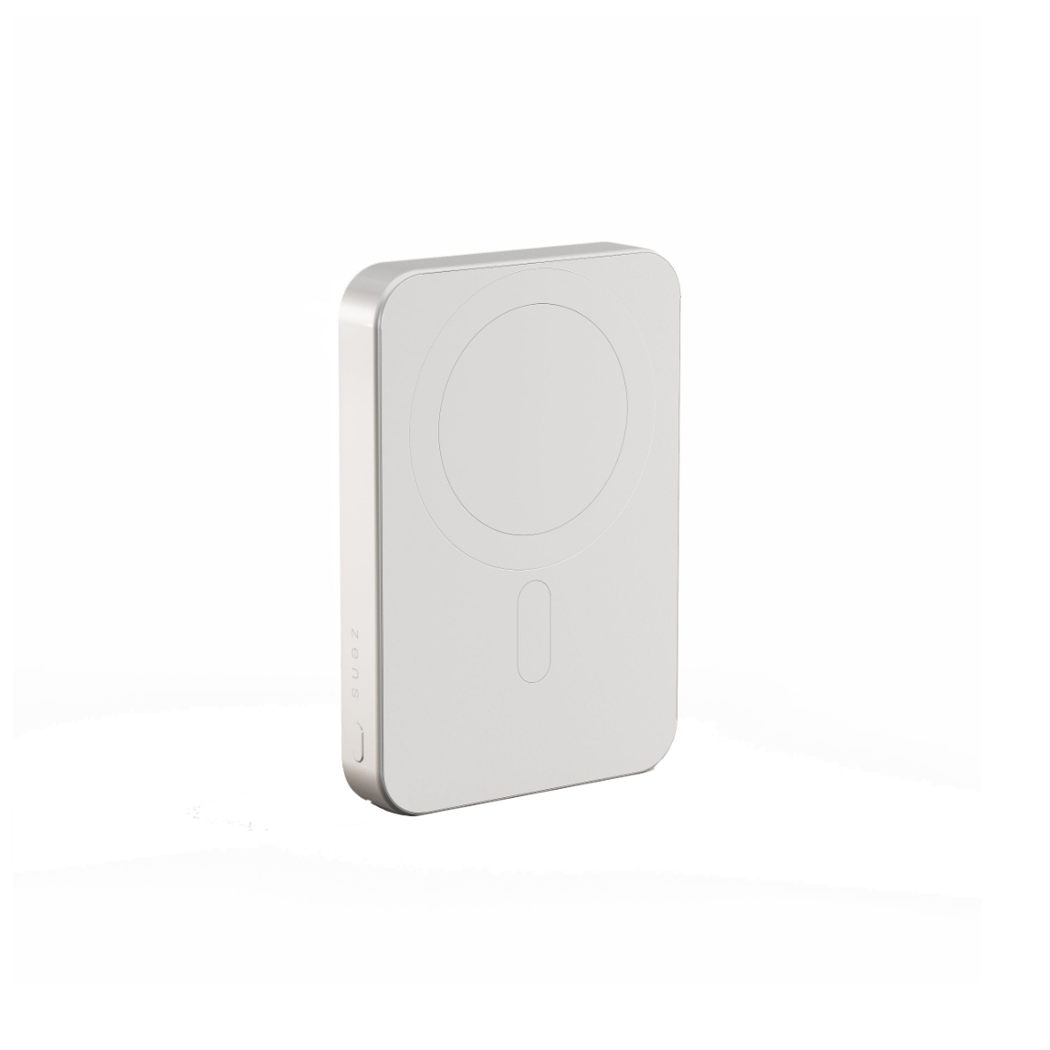 Zens Powerbank Pro 1 - Kompakter Zusatzakku mit 10.000 mAh, 15W - Weiß