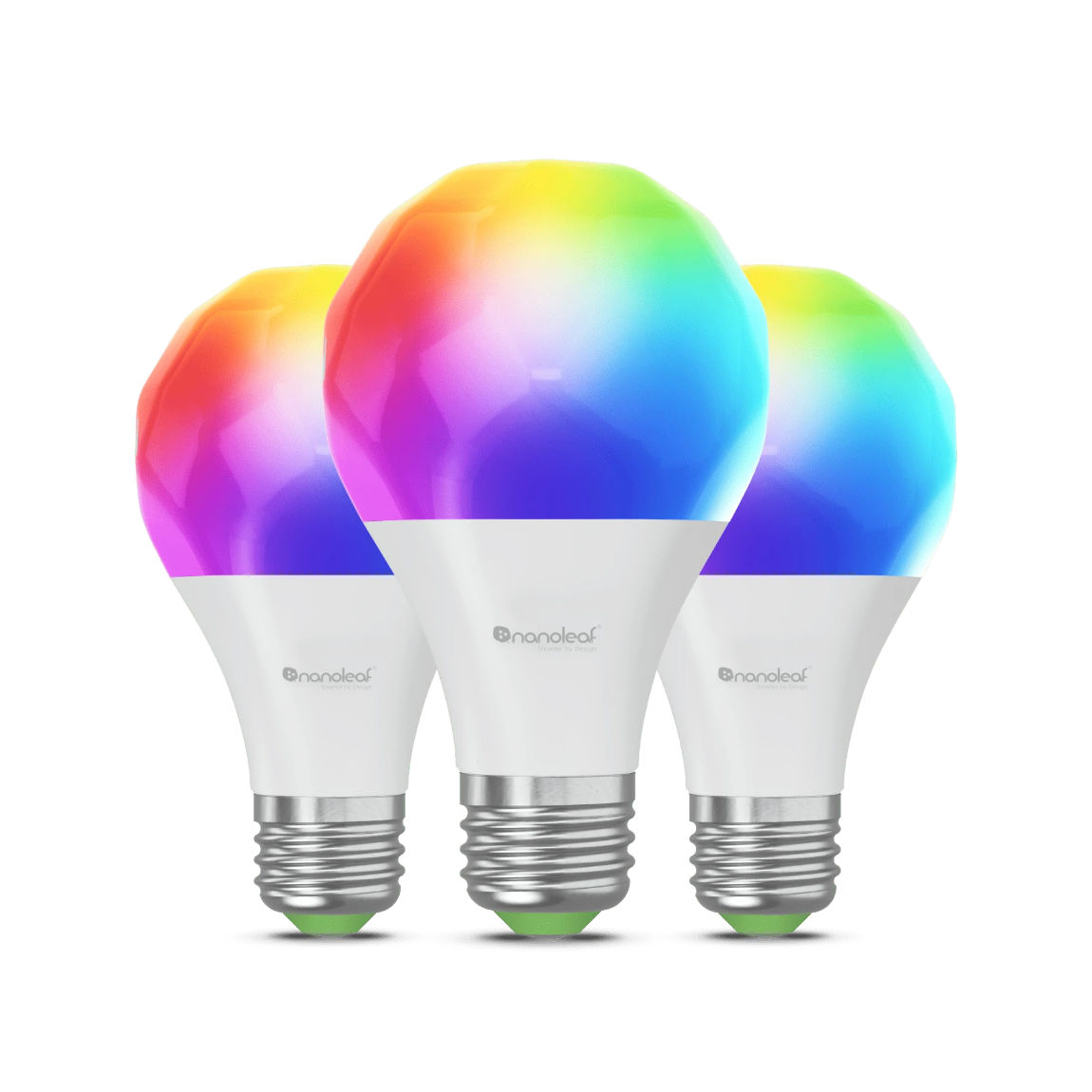Nanoleaf Essentials Matter Smart Bulb E27 - 3er-Set - Wei&szlig;