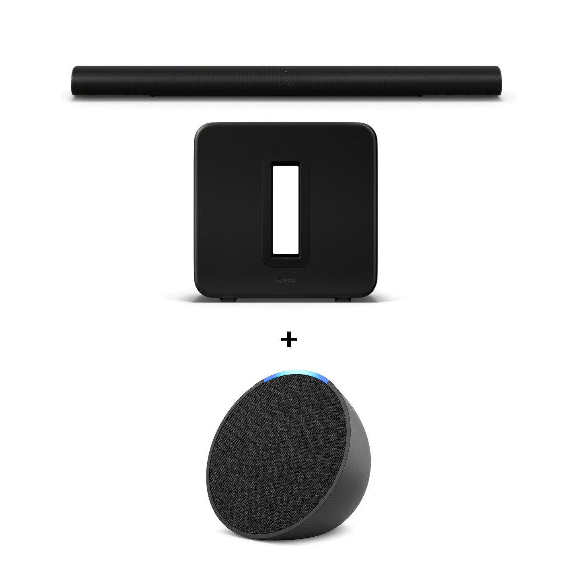 Sonos Arc Ultra + Sub 4 + gratis Amazon Echo Pop