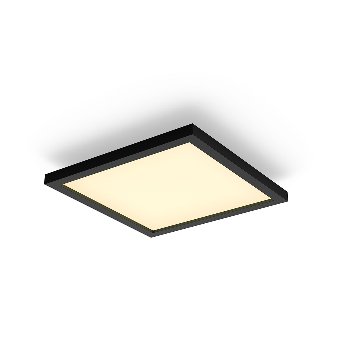 Philips Hue White Ambiance Aurelle Panelleuchte 30x30cm + Dimmschalter - Schwarz