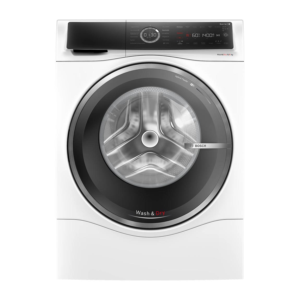 Bosch WNC244070 Serie 8 Waschtrockner 9/6 kg 1400 U/min - Weiß