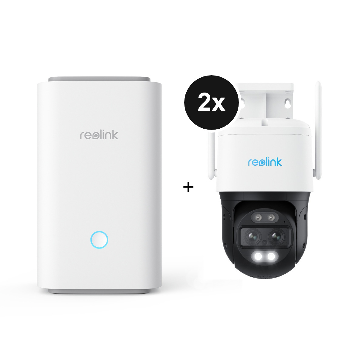 Reolink Starter Set - mit Home Hub + 2 TrackMix Series P760