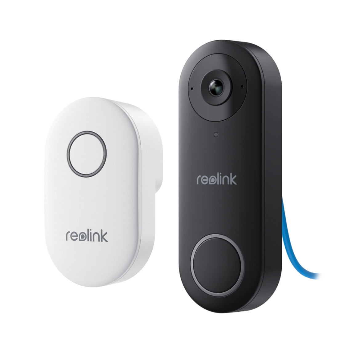 Reolink D340P - 2K+ PoE Video Doorbell mit Chime - Schwarz