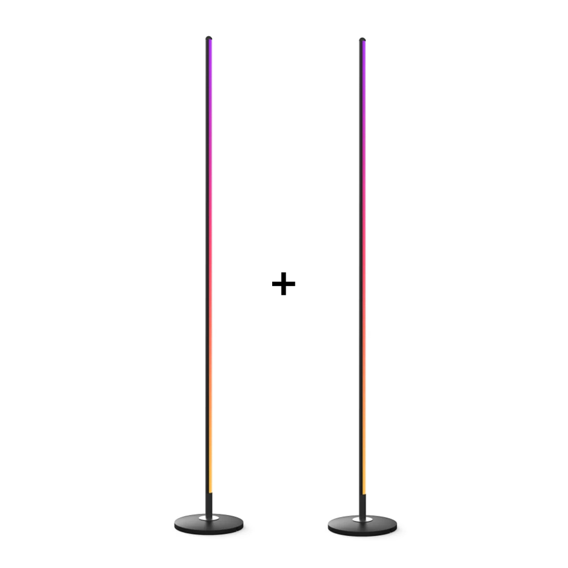 Govee RGBICW Smart Corner Floor Lamp - 2er-Set