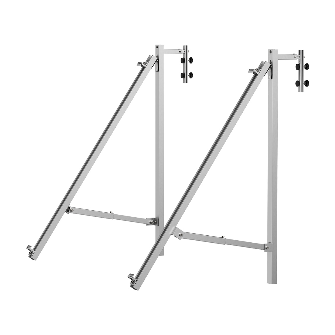 EcoFlow Halterung - Betonbalkon - Silber