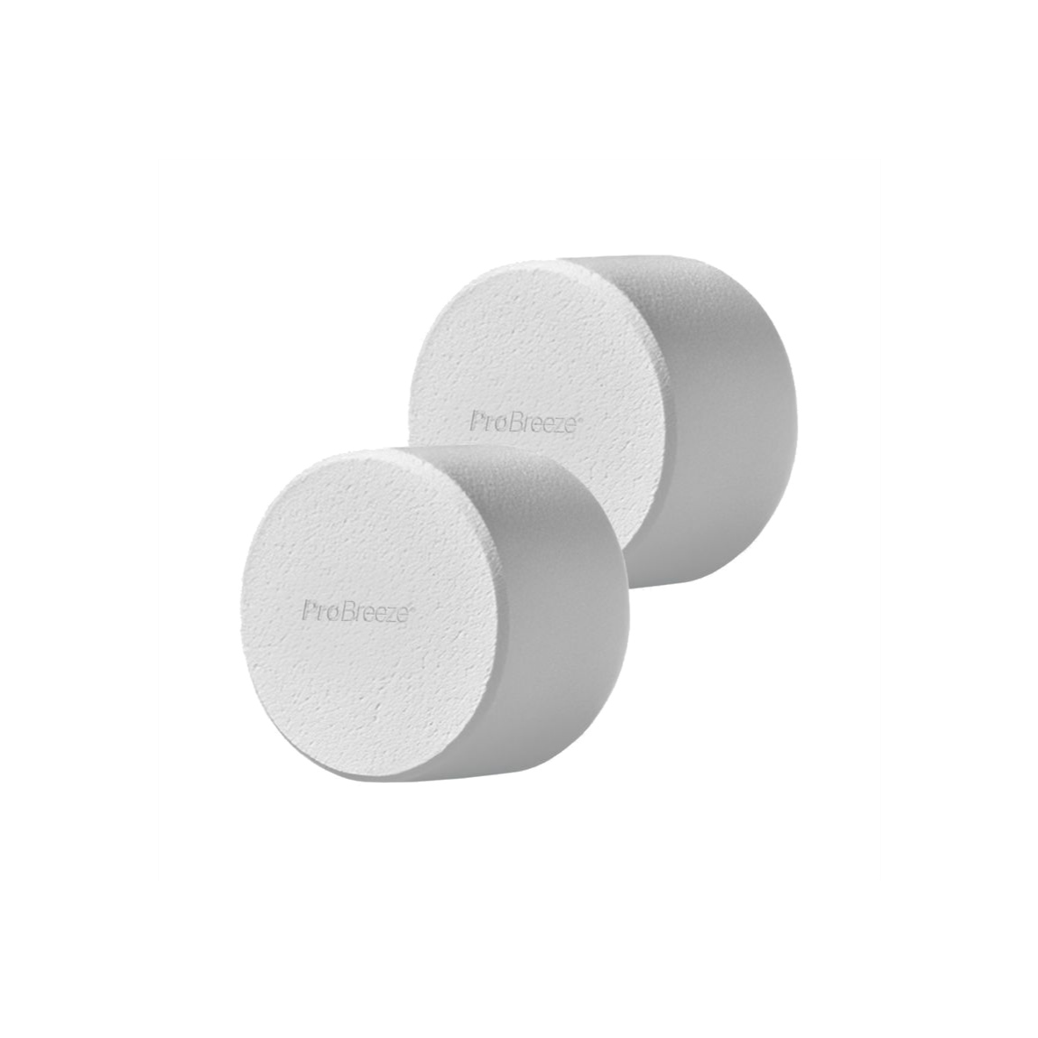 Pro Breeze Moisture Absorber Refill Pack - Nachfülltabletten - 2er-Set - Weiß