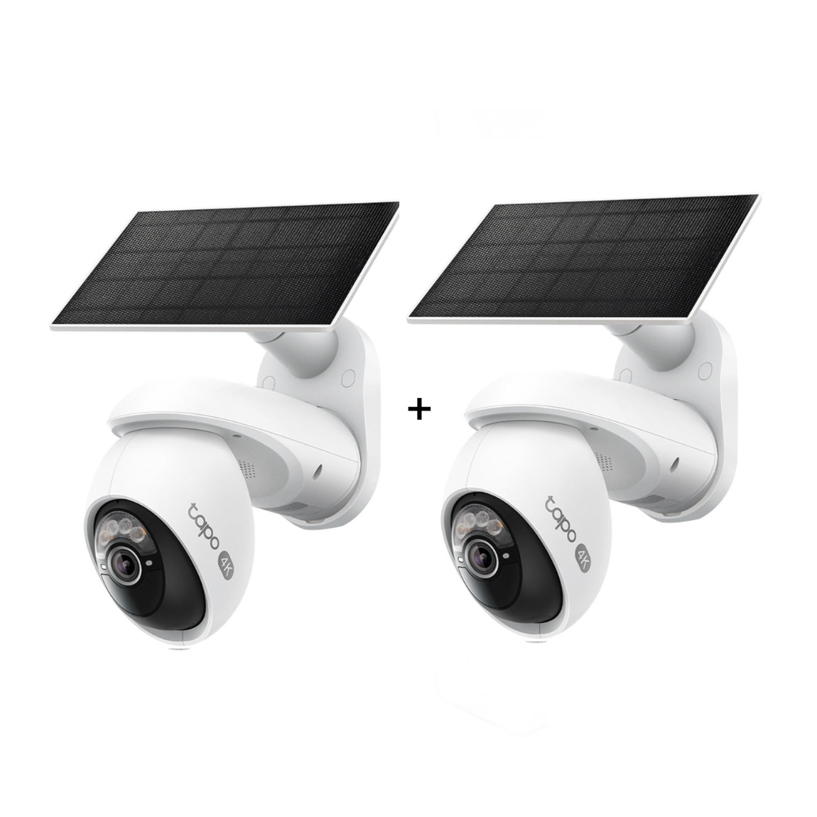 TP-Link Tapo C660 KIT - Solarbetriebene Schwenk-/Neige-Außenkameras - 2er-Set