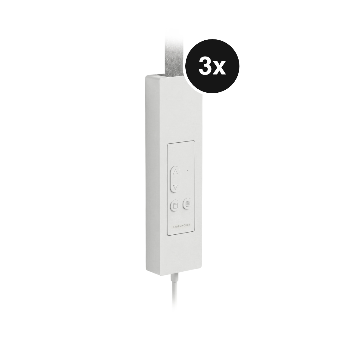 HOMEPILOT Starter Set - mit Gateway premium + 3 Rademacher Universal Gurtwickler smart