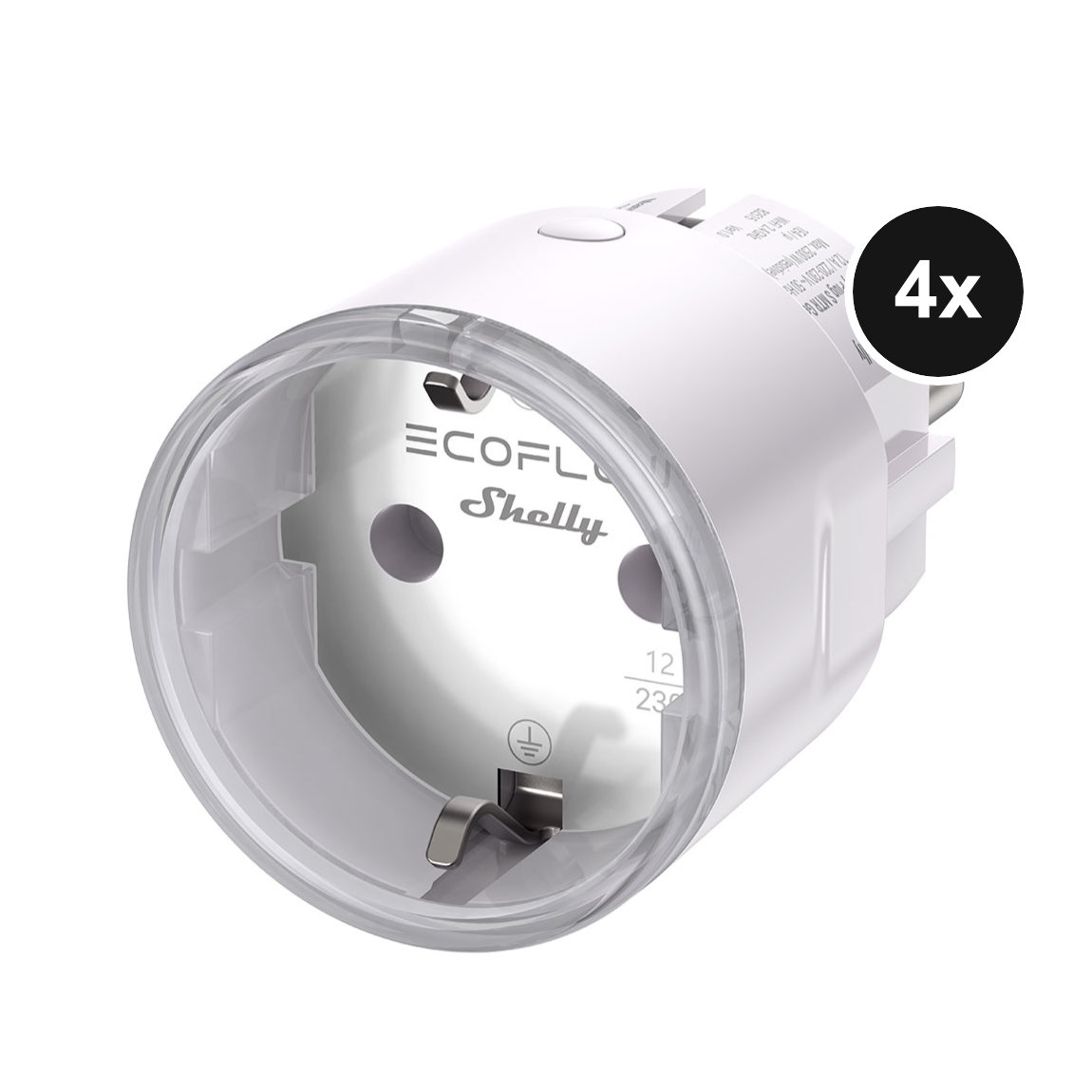 EcoFlow x Shelly Smart Plug - 4er-Set