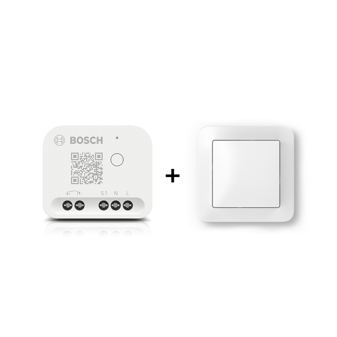 Bosch Smart Home Relais + Wandschalter für smarte Aktoren