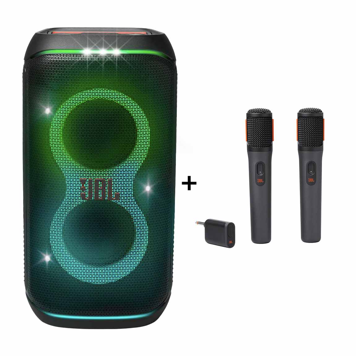 JBL PartyBox Club 120 + PartyBox Wireless Microphone Set JBL PartyBox Club 120 + PartyBox Wireless Microphone Set
